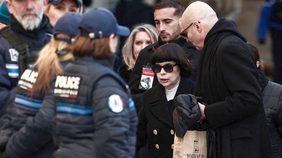 Mathieu und Bardot nannten sich in letztem Telefonat Schwestern. Foto: Thibaud Moritz/AFP/dpa