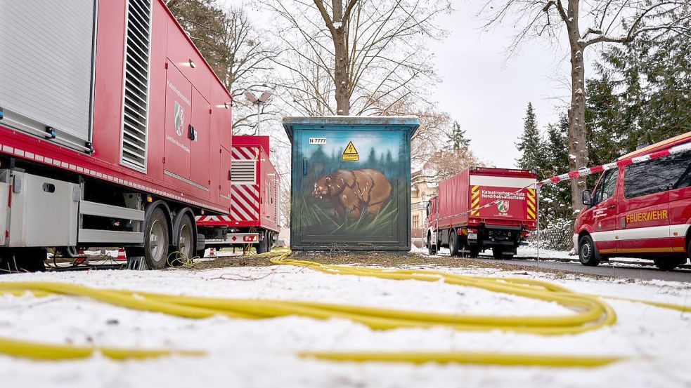 Die Berliner Feuerwehr erhielt Unterstützung aus NRW. Foto: Michael Ukas
