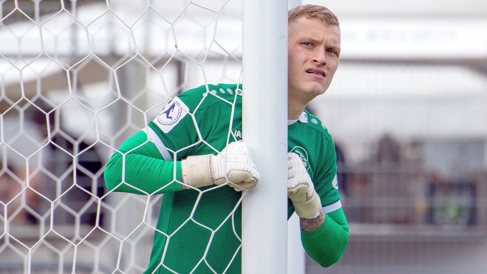 Luca Petzold war in der Hinrunde Stammkeeper beim Südwest-Regionalligisten Bahlinger SC. Foto: Sportfoto Rudel/Imago
