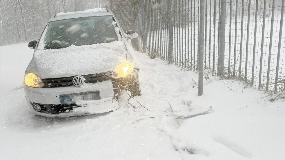 Der Unfall passierte auf der Marinastraße in Bingum. Foto: privat