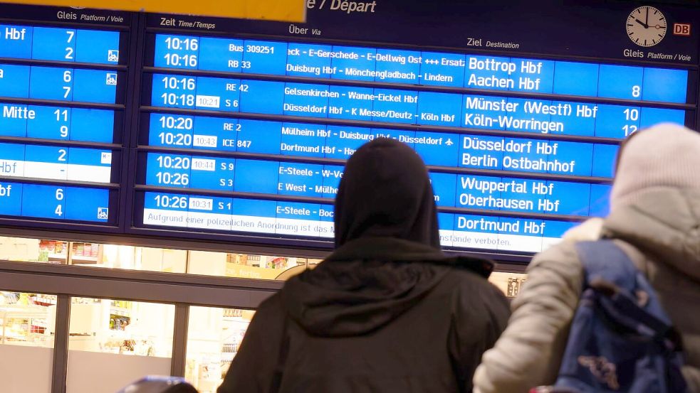 Das letzte Quartal 2025 war das unpünktlichste des ganzen Jahres. (Archivbild) Foto: Henning Kaiser