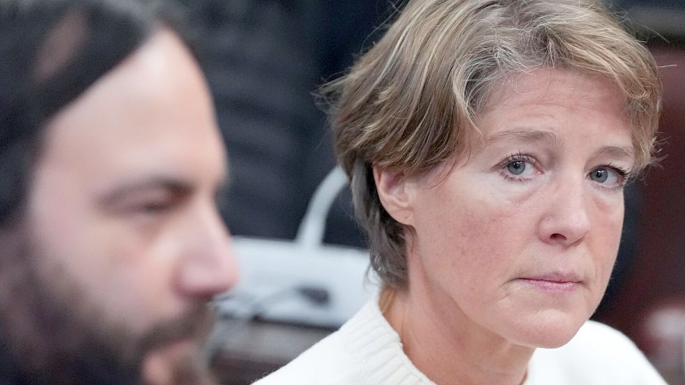 Christina Block hat im Prozess um die Entführung ihrer Kinder erneut ihre Unschuld beteuert. Foto: Marcus Brandt