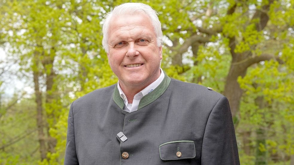 Gernold Lengert ist Kreisjägermeister des Landkreises Aurich. Foto: Jägerschaft Aurich