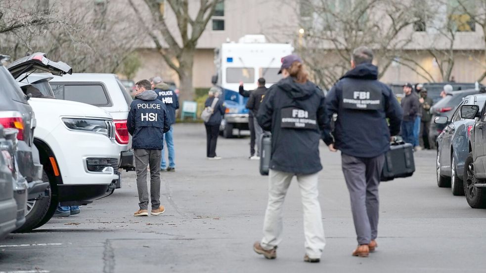 In Portland wurden zwei Menschen verletzt. Foto: Jenny Kane/AP/dpa