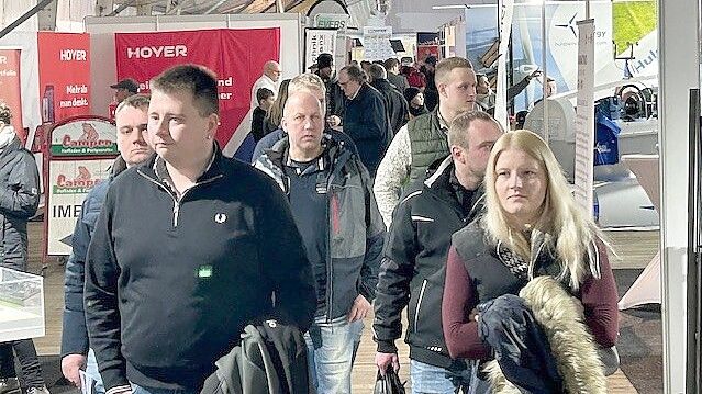 Die Landwirtschaftsmesse in Aurich ist der erste Höhepunkt im neuen Jahr und zieht ein vielfältiges Publikum an. Fotos: Privat