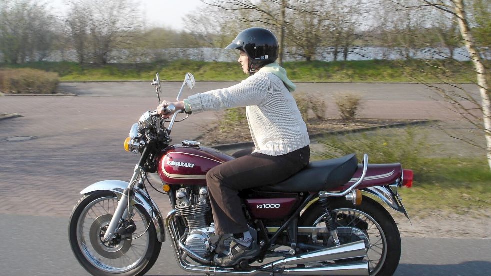 Auch Sonja Peters ist von der japanischen Maschine begeistert.