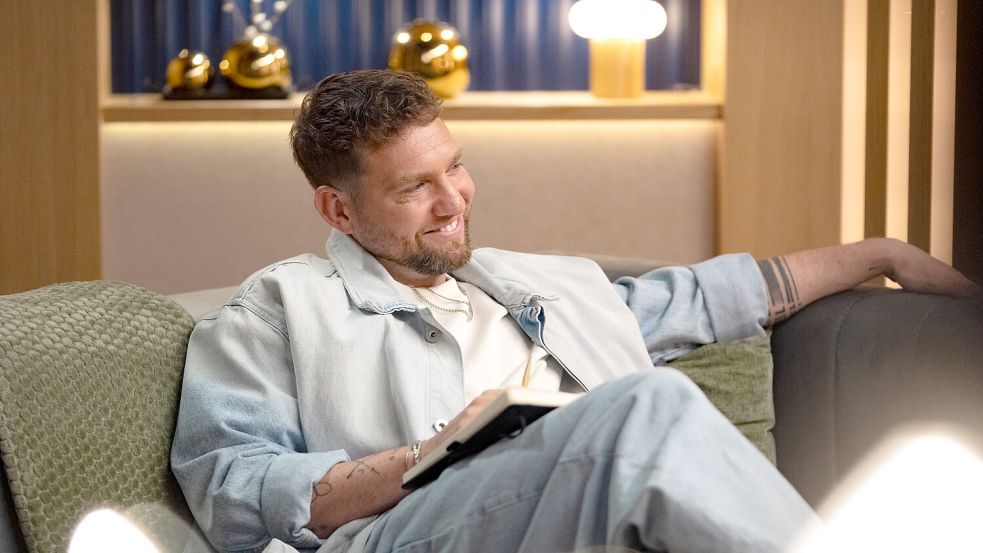 Der 36-jährige Konstantin Streifling arbeitet als Eventmanager und nimmt aktuell an der zweiten Staffel „Love is Blind“ Deutschland teil. Foto: Netflix