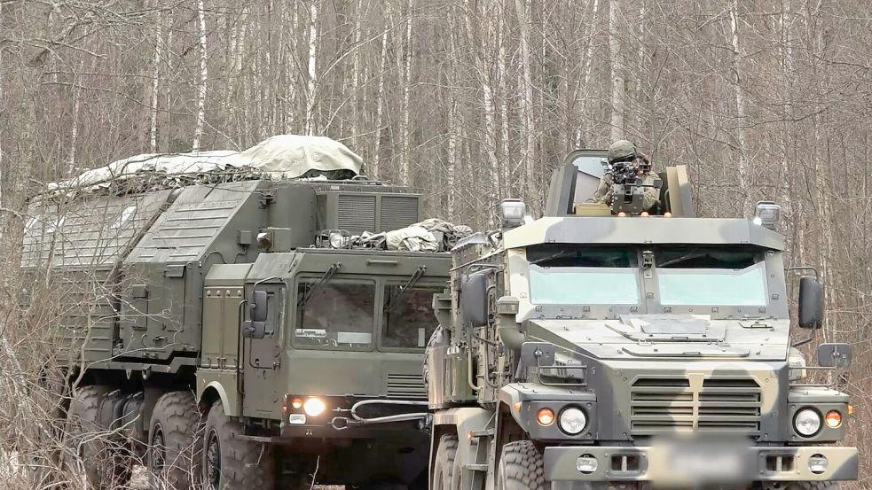 Russland hat zum zweiten Mal eine Oreschnik auf die Ukraine abgefeuert. (Archivbild) Foto: -/Russian Defense Ministry Press