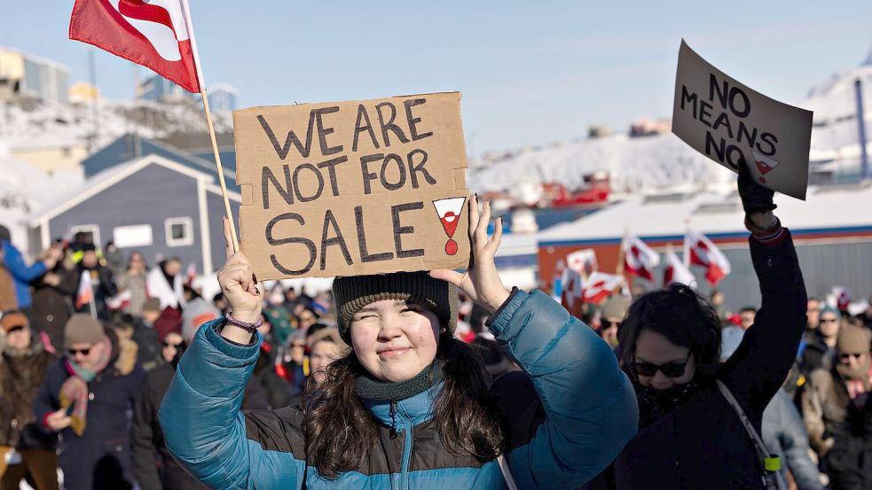 In Grönland stoßen die Besitzansprüche von US-Präsident Trump auf Ablehnung. (Archivbild) Foto: Christian Klindt Soelbeck/Ritzau