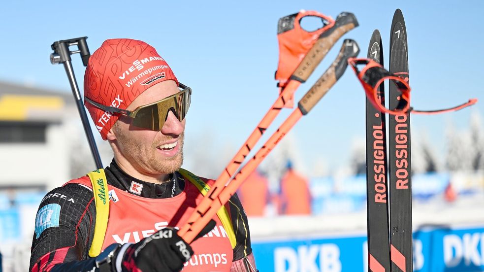 Zeigte eine starke Leistung als Schlussläufer: David Zobel. Foto: Hendrik Schmidt