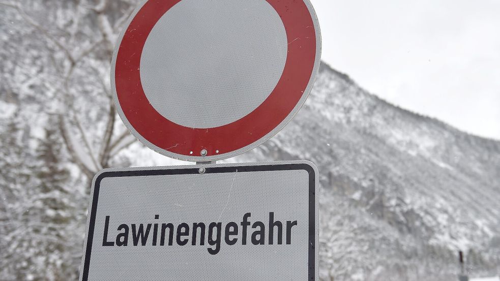 Selbst vergleichsweise geringe Schneemengen stellen eine Lawinengefahr dar. (Symbolbild) Foto: Angelika Warmuth