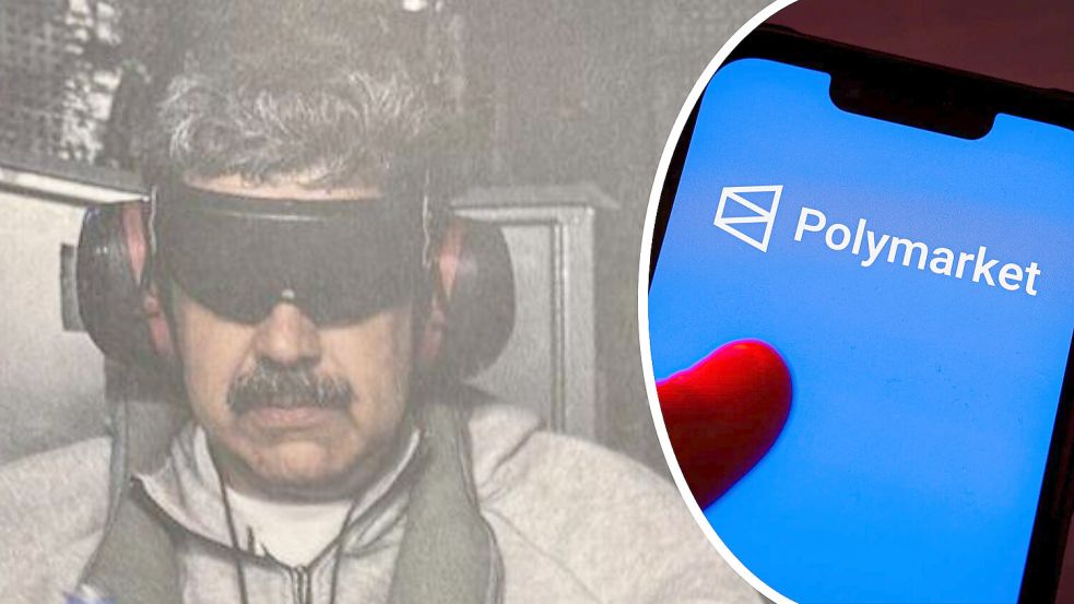 Durch die Festnahme des venezolanischen Machthabers Nicolás Maduro hat eine Person mit einer Wette auf Polymarket großes Geld gemacht. Foto: IMAGO/dts Nachrichtenagentur, IMAGO/SOPA Images/Mateusz Slodkowski