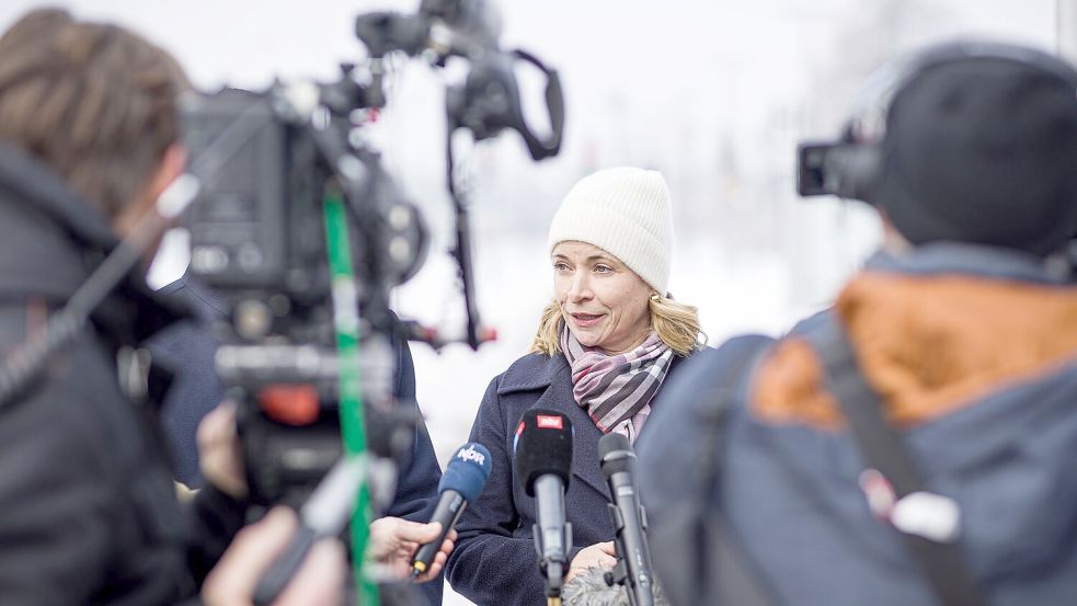 Bahnchefin Evelyn Palla gab am Wochenende ein Lagebild ab. (Archivbild) Foto: Moritz Frankenberg