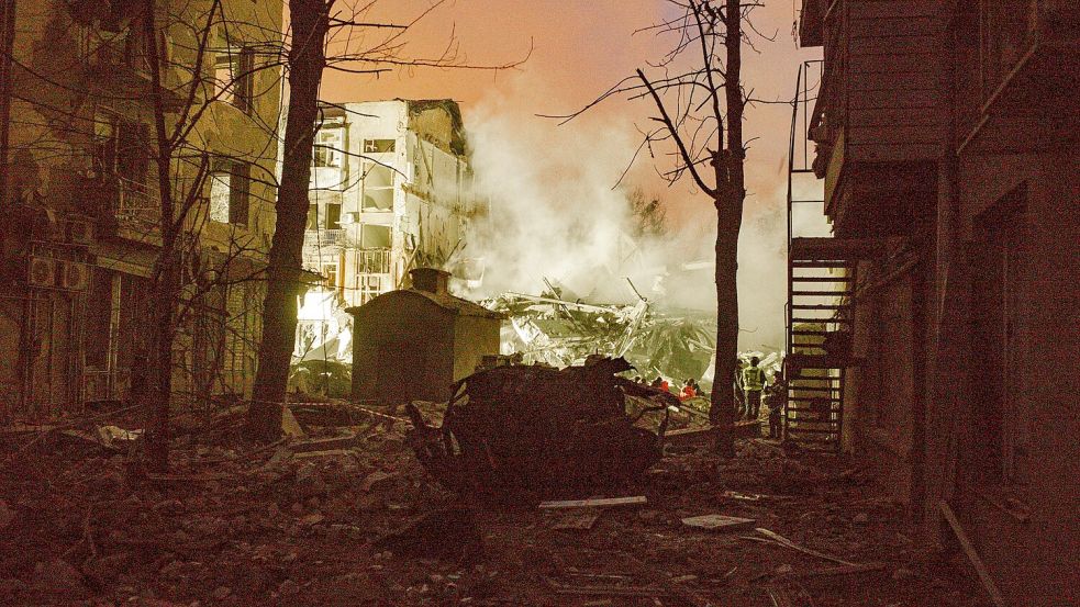 Die ostukrainische Großstadt Charkiw ist immer wieder Ziel russischer Luftangriffe. (Archivbild) Foto: Nicolas Cleuet