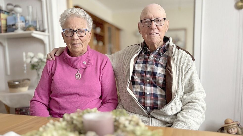 Elli und Günter Jetses sind seit 65 Jahren verheiratet. Foto: Mona Hanssen