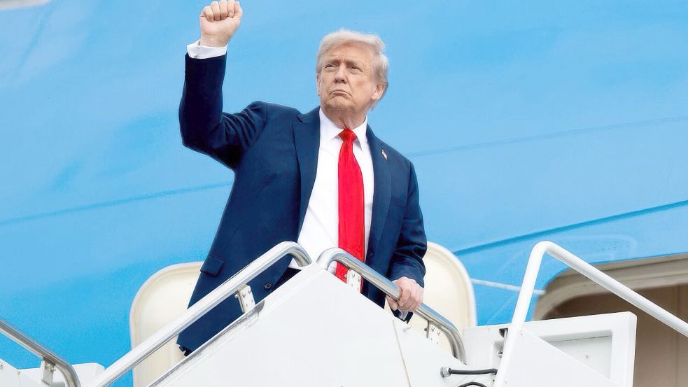 Europas Nationalstaaten stärken, um die EU zu zerstören? US-Präsident Donald Trump hat eine klare Vorstellung. Foto: IMAGO/ZUMA Press Wire