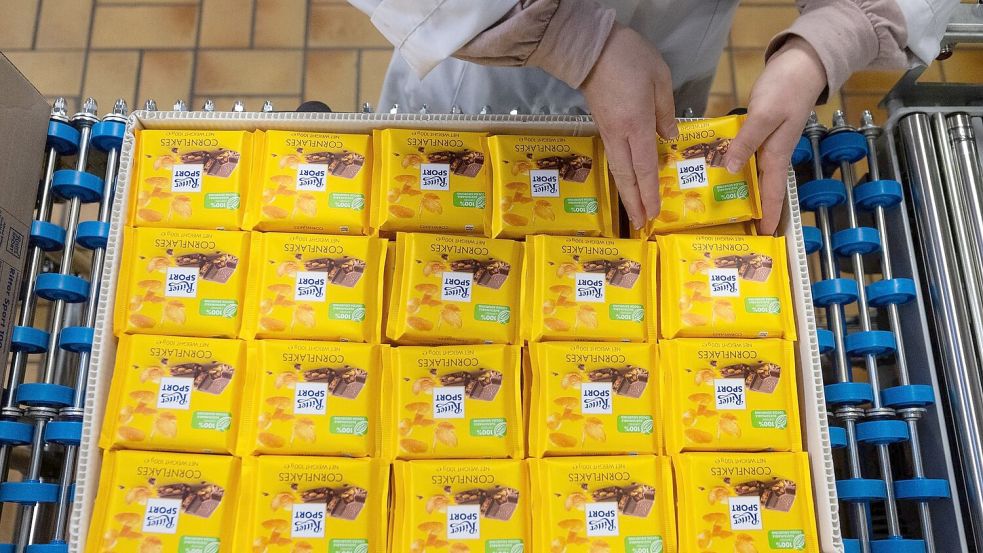 Die Ritter-Sport-Verpackung ist beim Deutschen Patent- und Markenamt registriert. (Archivbild) Foto: Marijan Murat