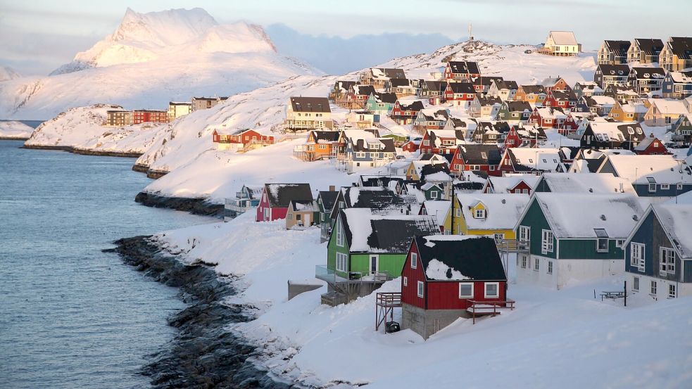 US-Präsident Donald Trump hätte gerne, dass Grönland künftig zu den USA gehört. (Symbolbild) Foto: Steffen Trumpf/dpa