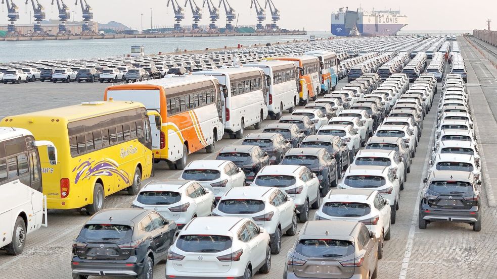 E-Autozölle hatten das Verhältnis zwischen China und der EU belastet. (Symbolbild) Foto: Tang Ke/XinHua/dpa