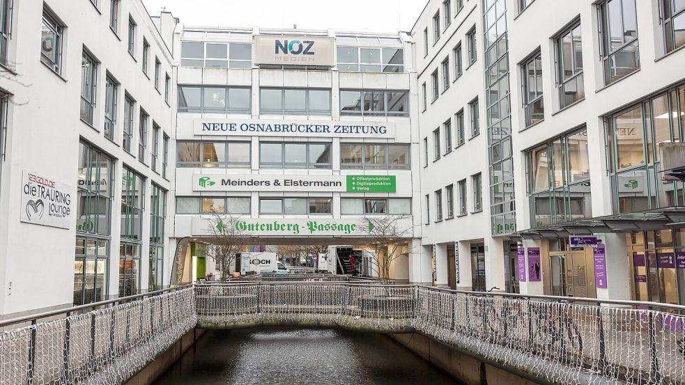 Zukünftig mit neuer Adresse: Die basecom bezieht ihre Büroräume „Öwer de Hase“. Foto: Denise Matthey