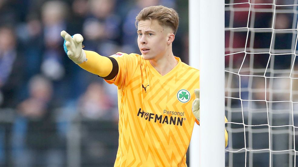 Moritz Schulze stand bis zum Sommer bei der SpVgg Greuther Fürth unter Vertrag, war zuletzt aber vereinslos. Foto: Imago