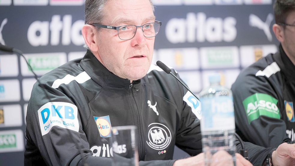 Handball-Bundestrainer Alfred Gislason sieht die deutsche Nationalmannschaft so stark wie nie. Foto: Sina Schuldt