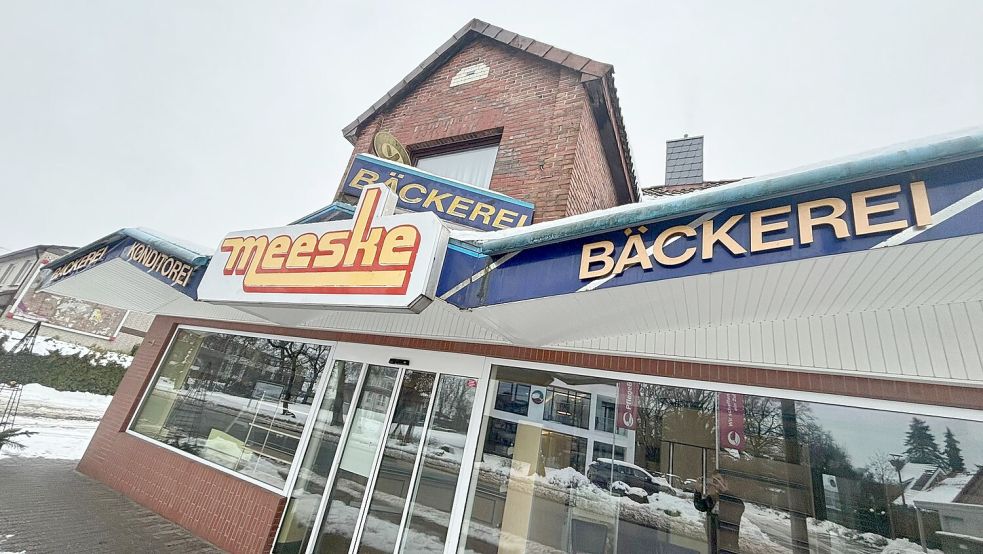 Die Bäckerei Meeske war über Jahrzehnte eine Konstante in Friedeburg. Nach dem Tod des Bäckermeisters Peter Meeske bleiben ihre Türen nun dauerhaft geschlossen. Foto: privat