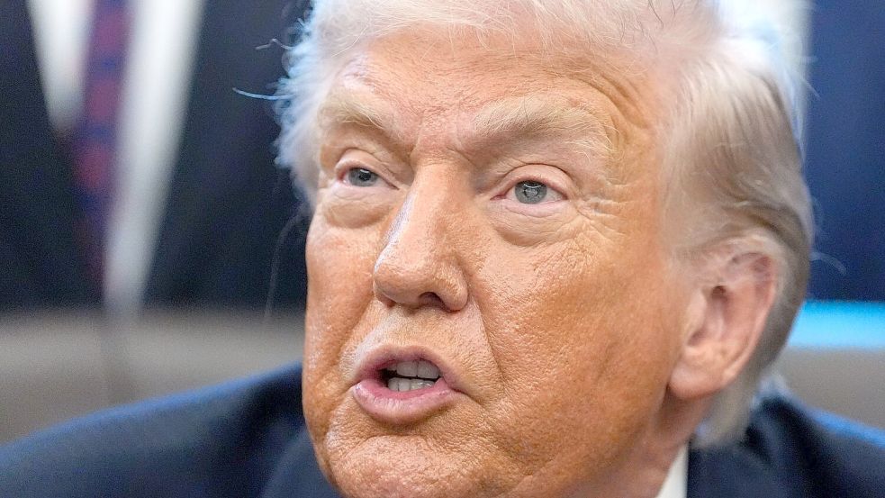 Präsident Trump will Grönland den USA einverleiben. (Archivbild) Foto: Alex Brandon/AP/dpa