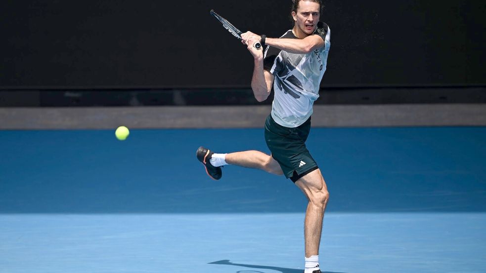 Alexander Zverev will die Lücke zu Jannik Sinner und Carlos Alcaraz schließen. (Archivbild) Foto: Joel Carrett