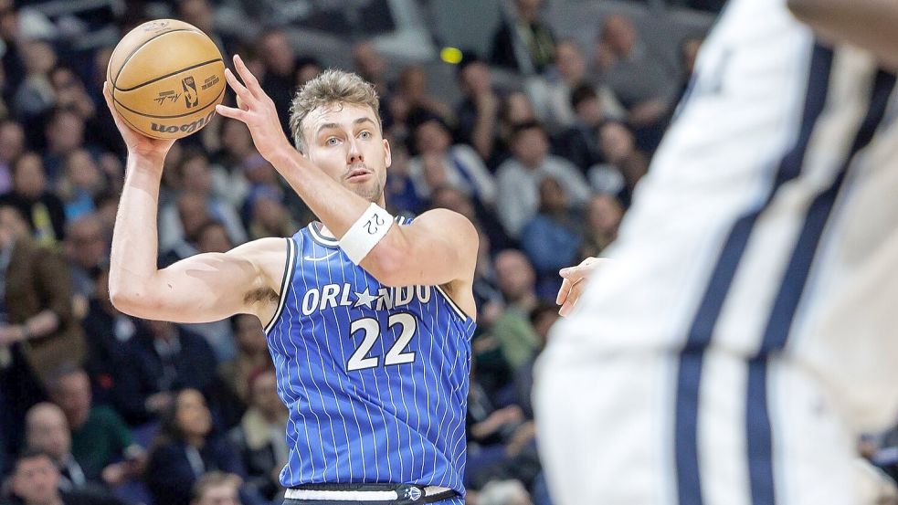 Franz Wagner ist die europäische Basketball-Tradition wichtig. Foto: Andreas Gora