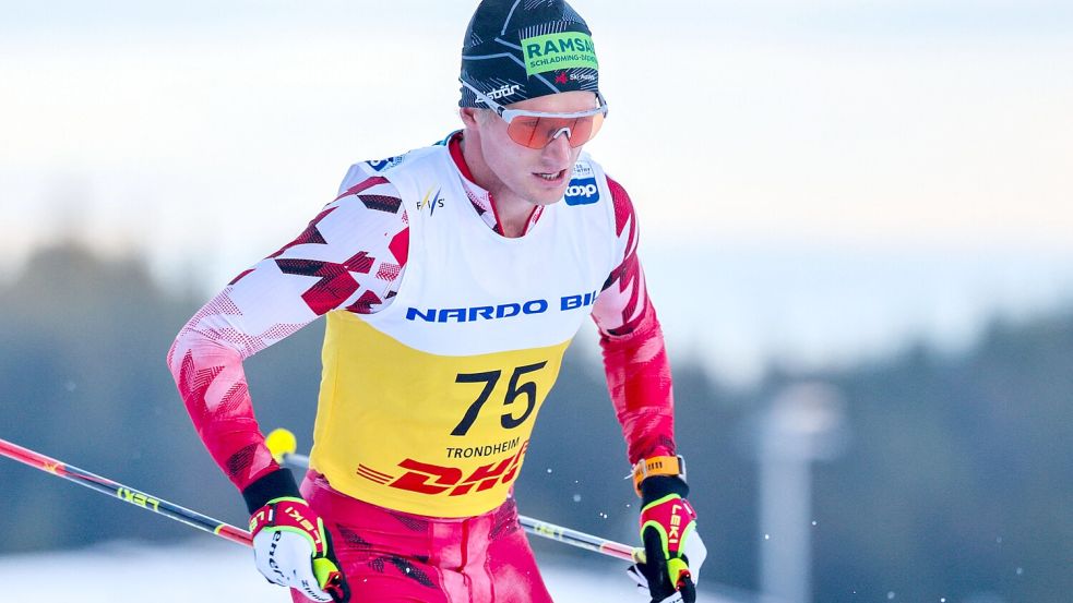 Vermeulen begann seine internationale Sportlerkarriere als Nordischer Kombinierer, bevor er 2018 zum Skilanglauf wechselte. Foto: afp/Geir Olsen