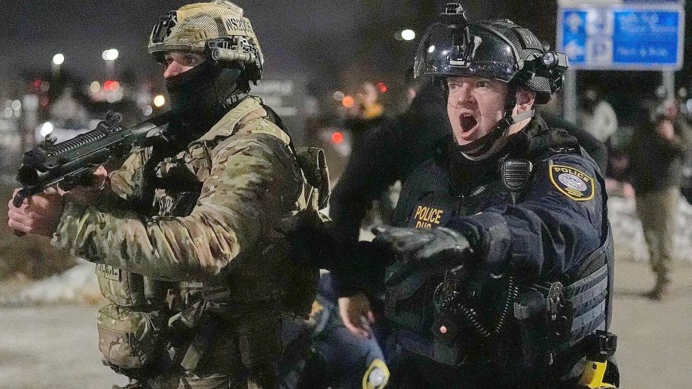 Die Lage in Minesota ist angespannt. Foto: Yuki Iwamura/AP/dpa