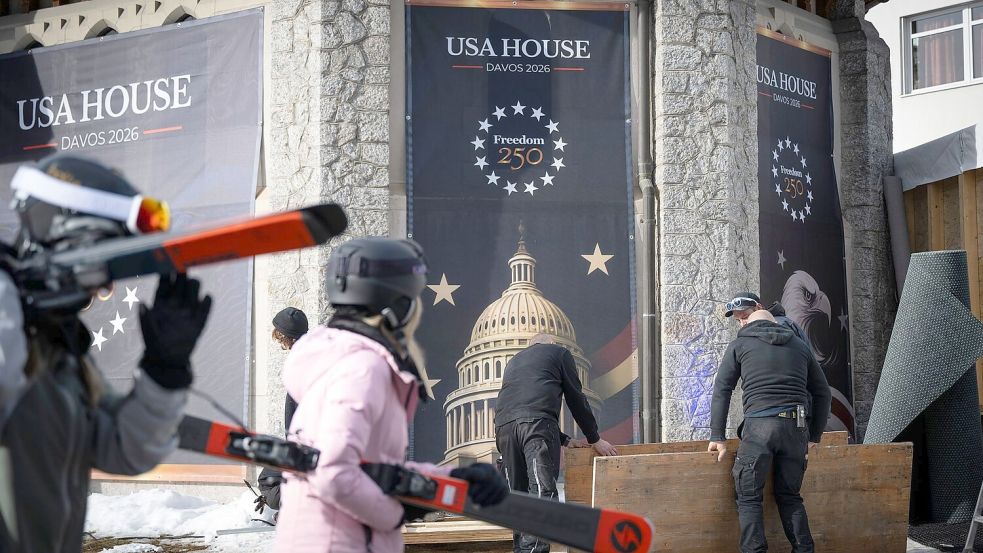 Mit einem „USA House“, das in einer Kirche untergebracht ist, gibt es einen Anlaufpunkt außerhalb der inneren Sicherheitszone. Foto: Andreas Becker