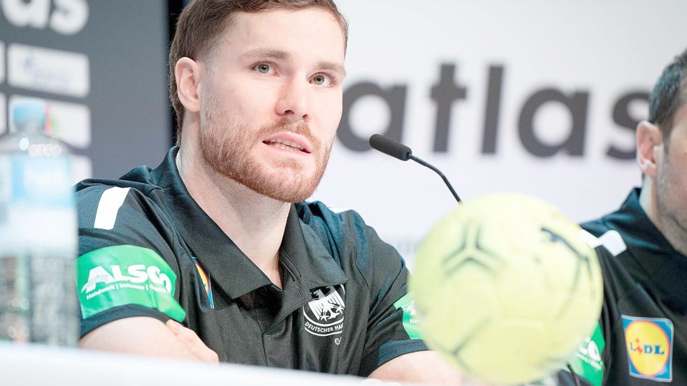 Kapitän Johannes Golla glaubt weiterhin fest an das Weiterkommen. Foto: Sina Schuldt