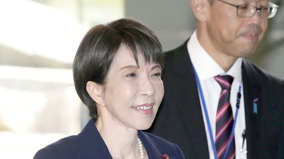 Japans neue Regierungschefin Takaichi will mit vorgezogenen Neuwahlen ihre Macht sichern. Foto: -/kyodo/dpa