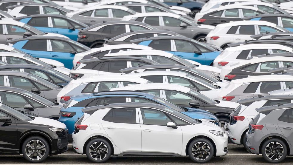 Die US-Zölle belasten die deutschen Autobauer besonders. (Archivbild) Foto: Hendrik Schmidt