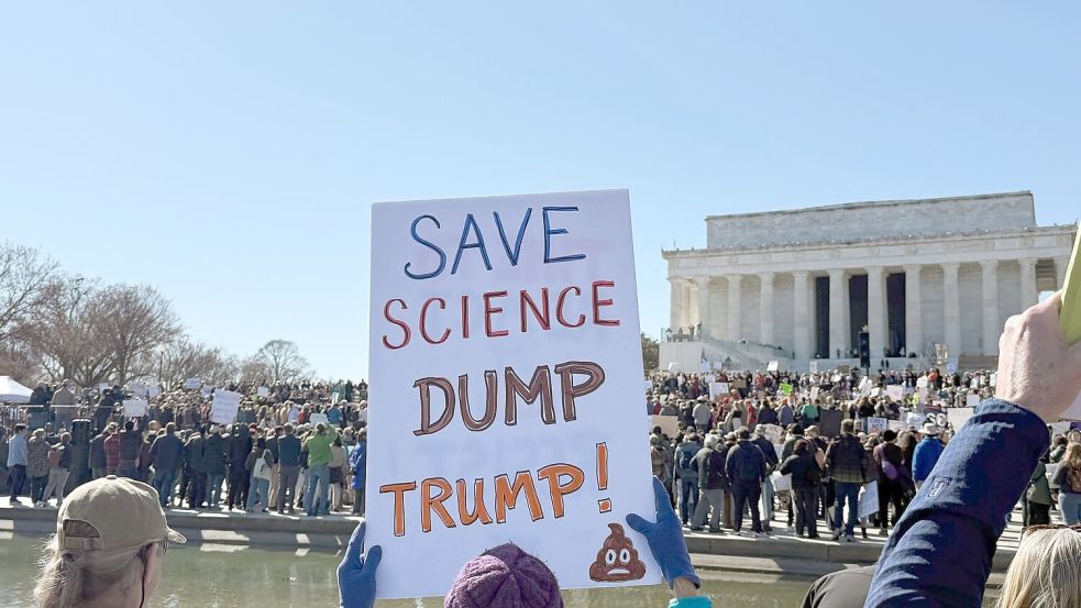 Am 20. Januar ist US-Präsident Trump ein Jahr im Amt. (Archivfoto) Foto: Thomas Müller/dpa