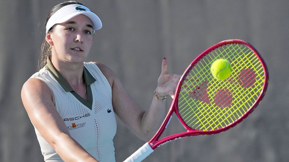 Eva Lys erlebte bei den Australian Open eine bittere Enttäuschung. Foto: Dar Yasin/AP/dpa