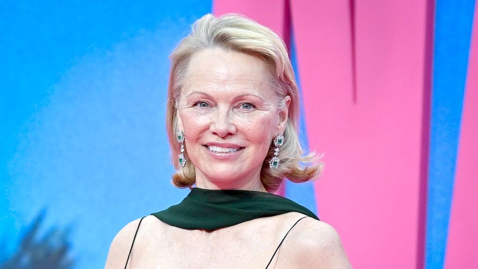 Pamela Anderson ist im Wettbewerbsfilm „Rosebuch Pruning“ zu sehen. Foto: Jens Kalaene