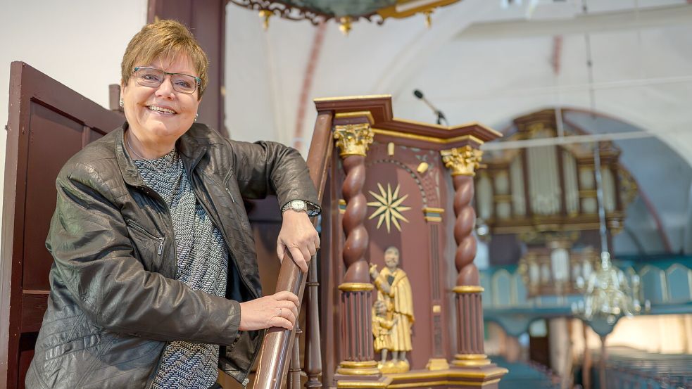 Seit 1989 war Marion Steinhorst-Coordes Pastorin in der St.-Martins-Kirche in Remels. Foto: Klaus Ortgies