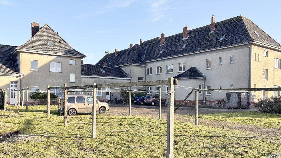 Ansicht auf die alte Kuranstalt von der Geert-Bakker-Straße aus. Foto: Florian Ferber