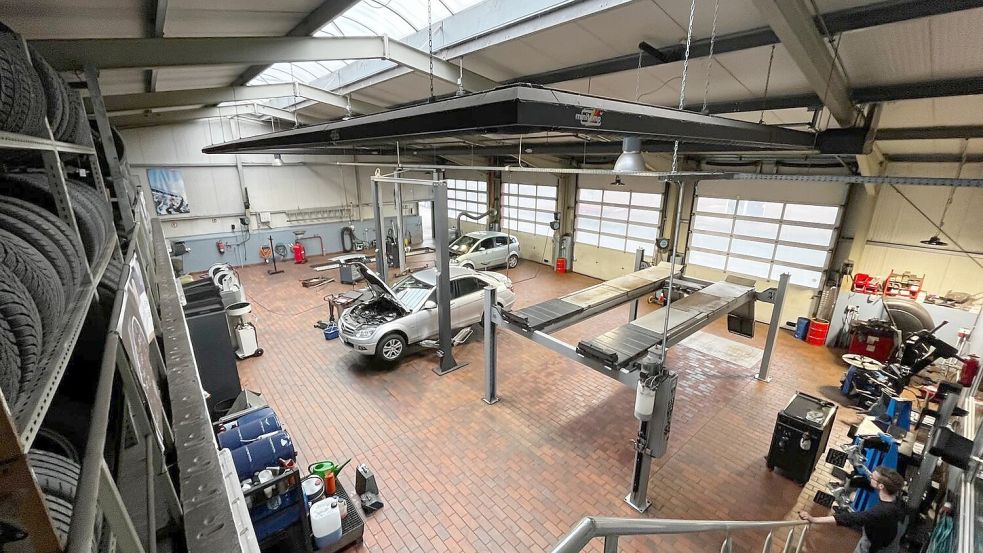 Auch der alte Werkstatt-Bereich ist modern ausgestattet. Foto: privat