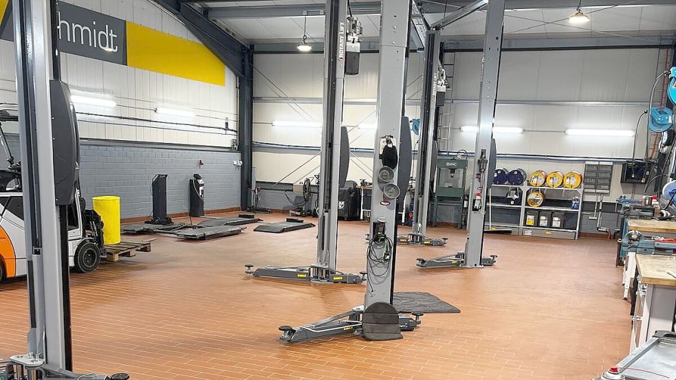 In der neuen Halle stehen weitere fünf Bühnen zur Verfügung. Foto: privat