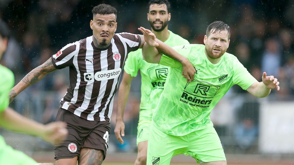 Verteidiger Ralf Grotlüschen verlässt GW Firrel nach mehr als zehn Jahren in dieser Winterpause. Foto: Jens Doden, Emden