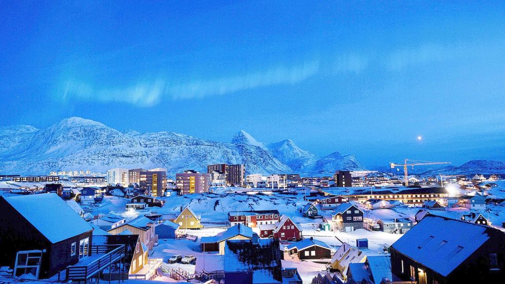 Der US-Präsident macht ganz klar, was er will: Grönland. Foto: Evgeniy Maloletka/AP/dpa