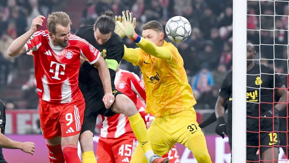 Der Führungstreffer von Harry Kane ebnete den Weg für den FC Bayern. Foto: Sven Hoppe