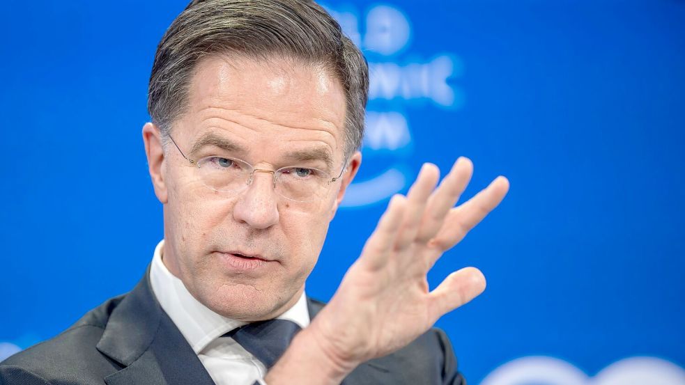 „Es gibt noch viel zu tun“ - sagt Nato-Generalsekretär Mark Rutte. Foto: Gian Ehrenzeller