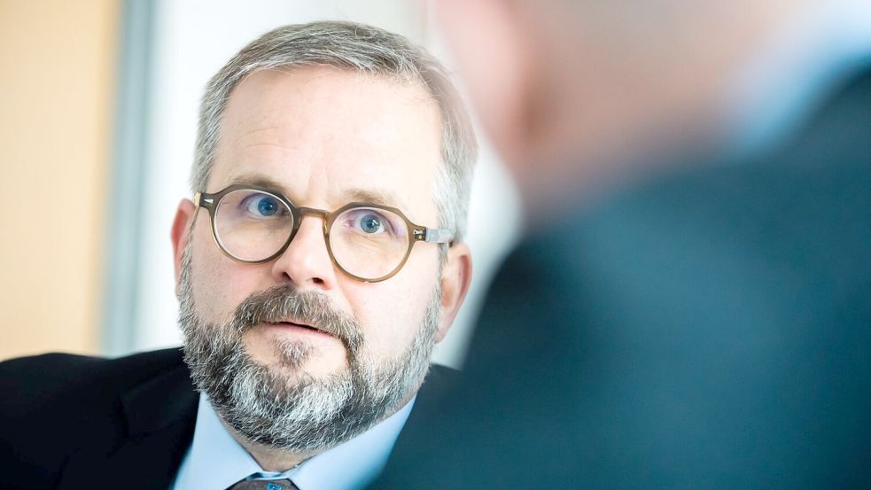 Bayer-Manager Berninger: Sorge um Auseinanderdriften Europas und der Vereinigten Staaten. (Archivbild) Foto: Christoph Soeder/dpa