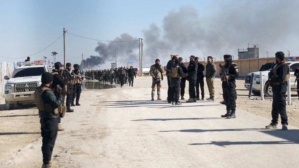 Das Lager al-Hol war bislang von den SDF bewacht worden. Foto: Ghaith Alsayed/AP/dpa