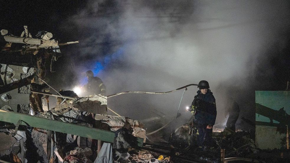 In einem Dorf bei Kramatorsk tötete eine russische Drohne vier Menschen. (Archivbild) Foto: Tommaso Fumagalli